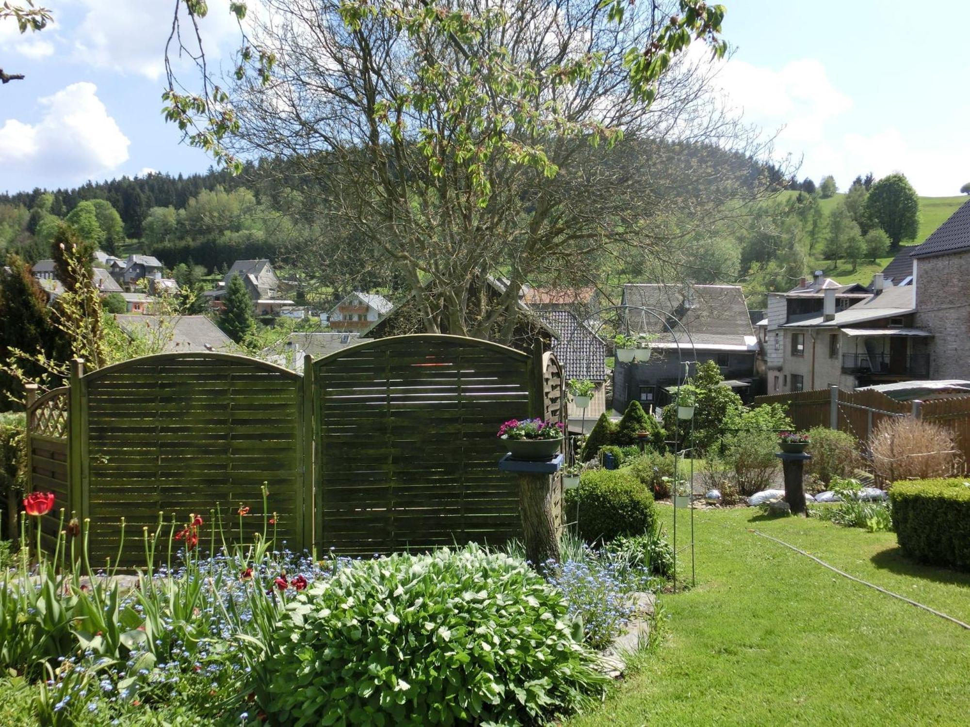 Apartment In Thuringian Forest With Garden Schwarzatal Экстерьер фото
