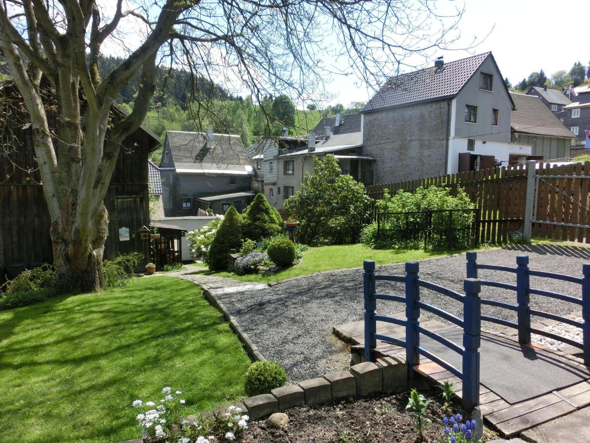 Apartment In Thuringian Forest With Garden Schwarzatal Экстерьер фото